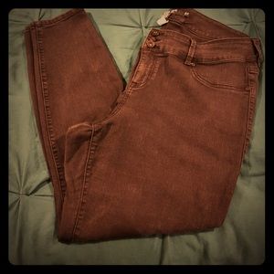 Slick Black Torrid Denim Jeggings